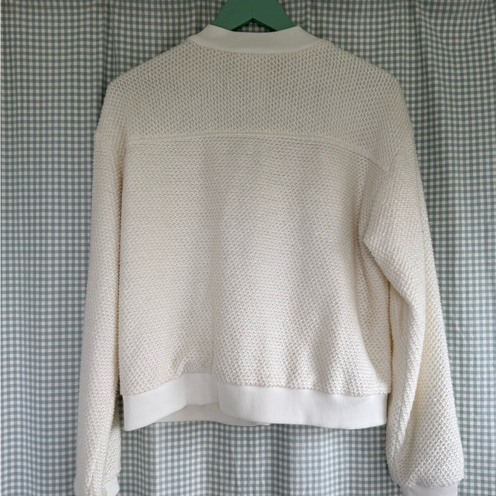 Marine Layer Cream Textured Jacket - image 3